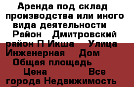 Аренда под склад, производства или иного вида деятельности  › Район ­ Дмитровский район П Икша  › Улица ­ Инженерная  › Дом ­ 227 › Общая площадь ­ 215 › Цена ­ 50 000 - Все города Недвижимость » Помещения аренда   . Костромская обл.,Вохомский р-н